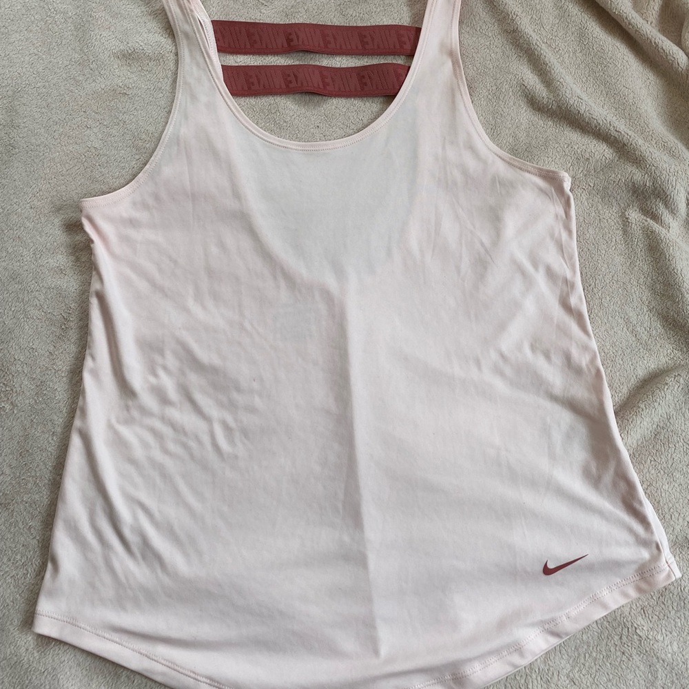 Light Pink Nike DryFit Tank Top